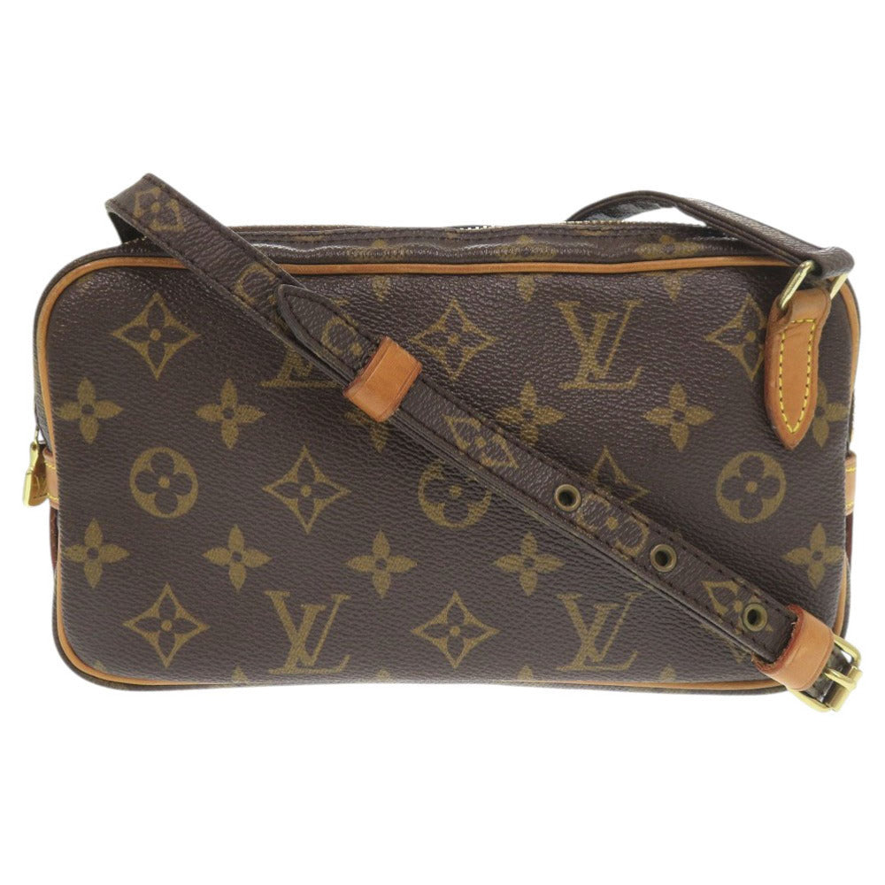 LOUIS VUITTON Shoulder Bag Monogram canvas Brown Monogram Marley Bandouliere