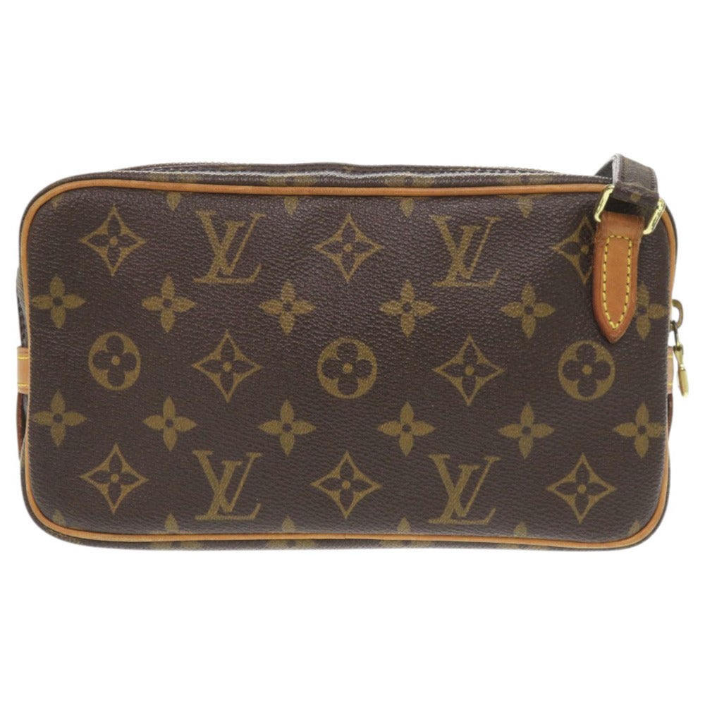 LOUIS VUITTON Shoulder Bag Monogram canvas Brown Monogram Marley Bandouliere