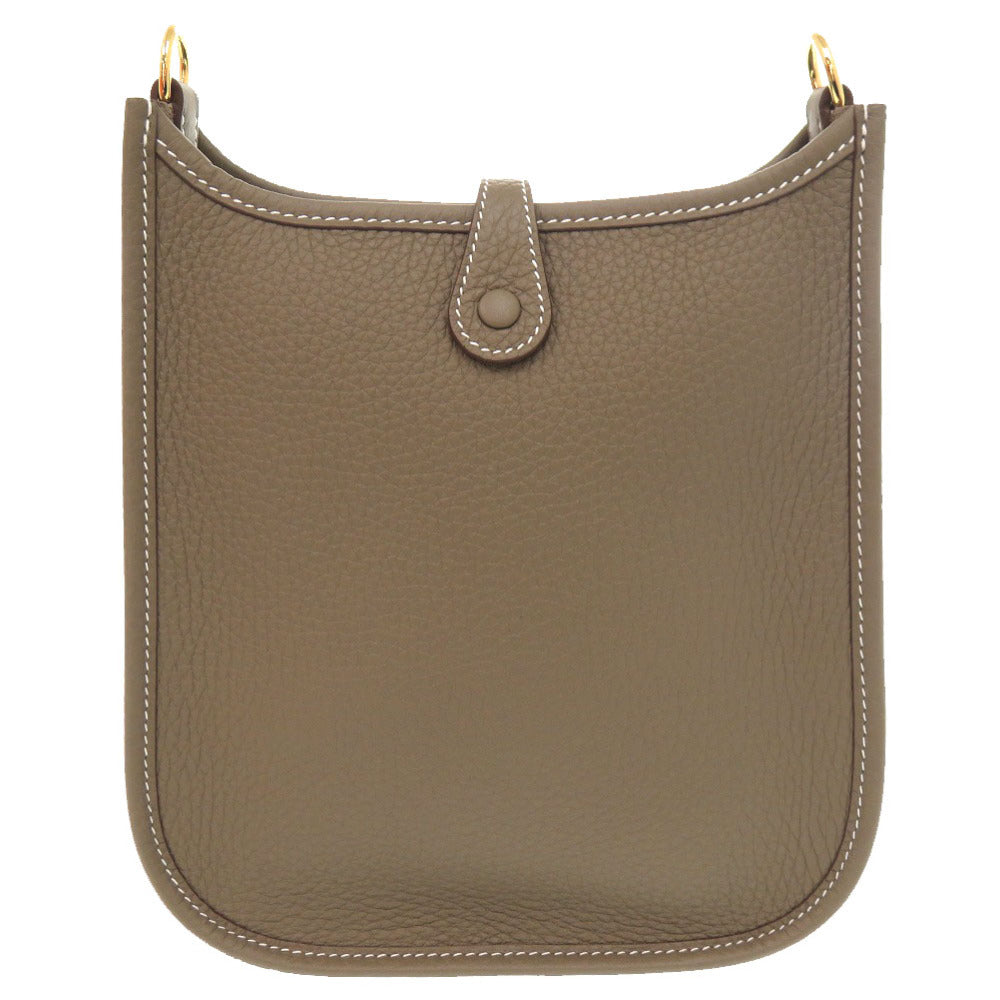 HERMES Shoulder Bag Taurillon Clemence Etope Evelyn TPM Amazone