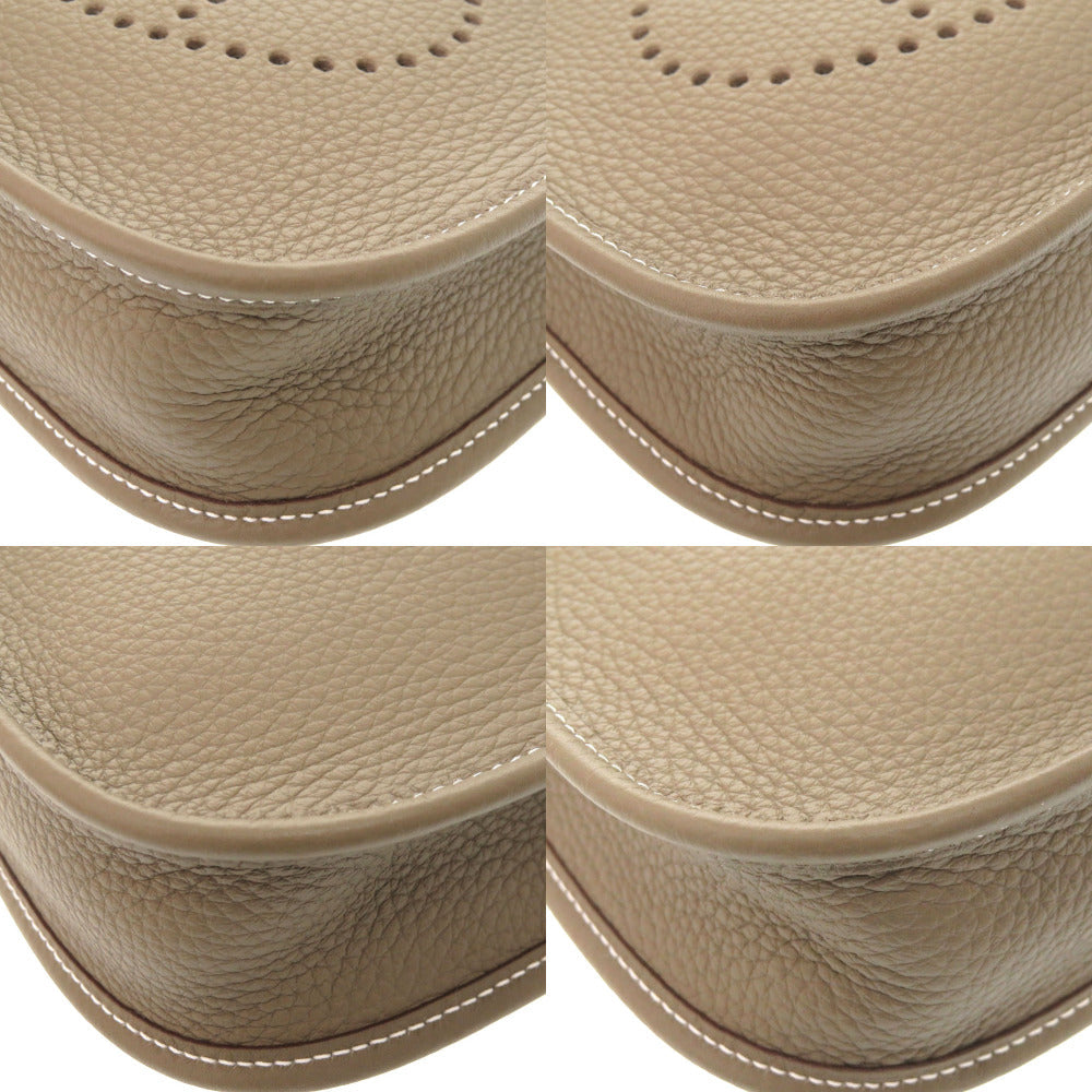 HERMES Shoulder Bag Taurillon Clemence Etope Evelyn TPM Amazone