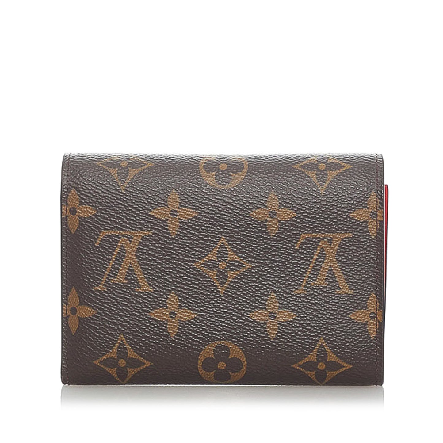 Louis vuitton Monogram Flower Compact Wallet Brown