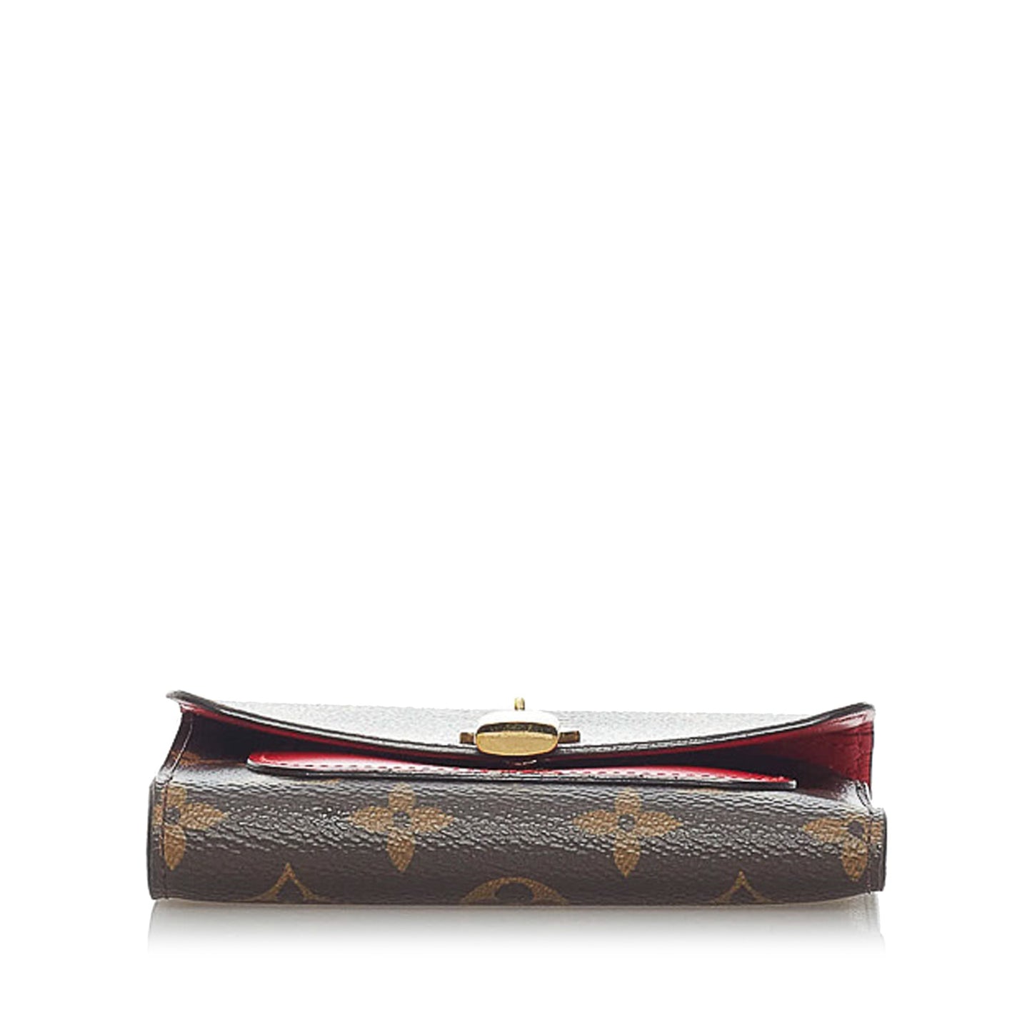 Louis vuitton Monogram Flower Compact Wallet Brown
