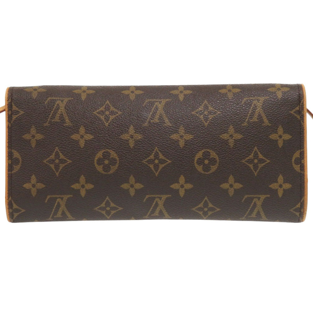 LOUIS VUITTON Shoulder Bag Monogram canvas Brown Monogram Pochette Twin GM Women