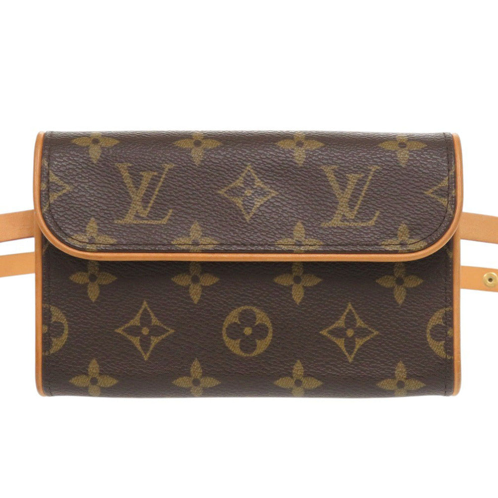 LOUIS VUITTON Waist bag Monogram canvas Brown Monogram Pochette Florentine