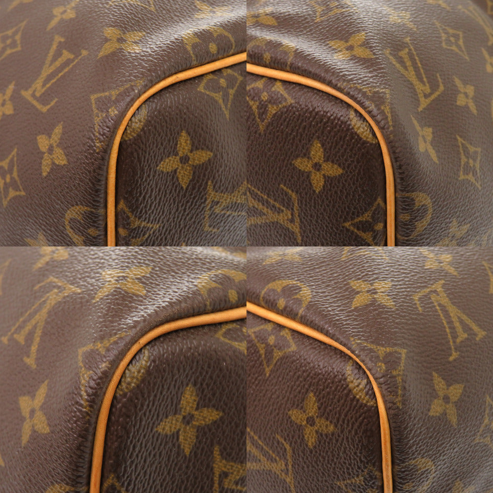 LOUIS VUITTON Boston Duffel bag Monogram canvas Brown Monogram Keepall bandouliere55 mens