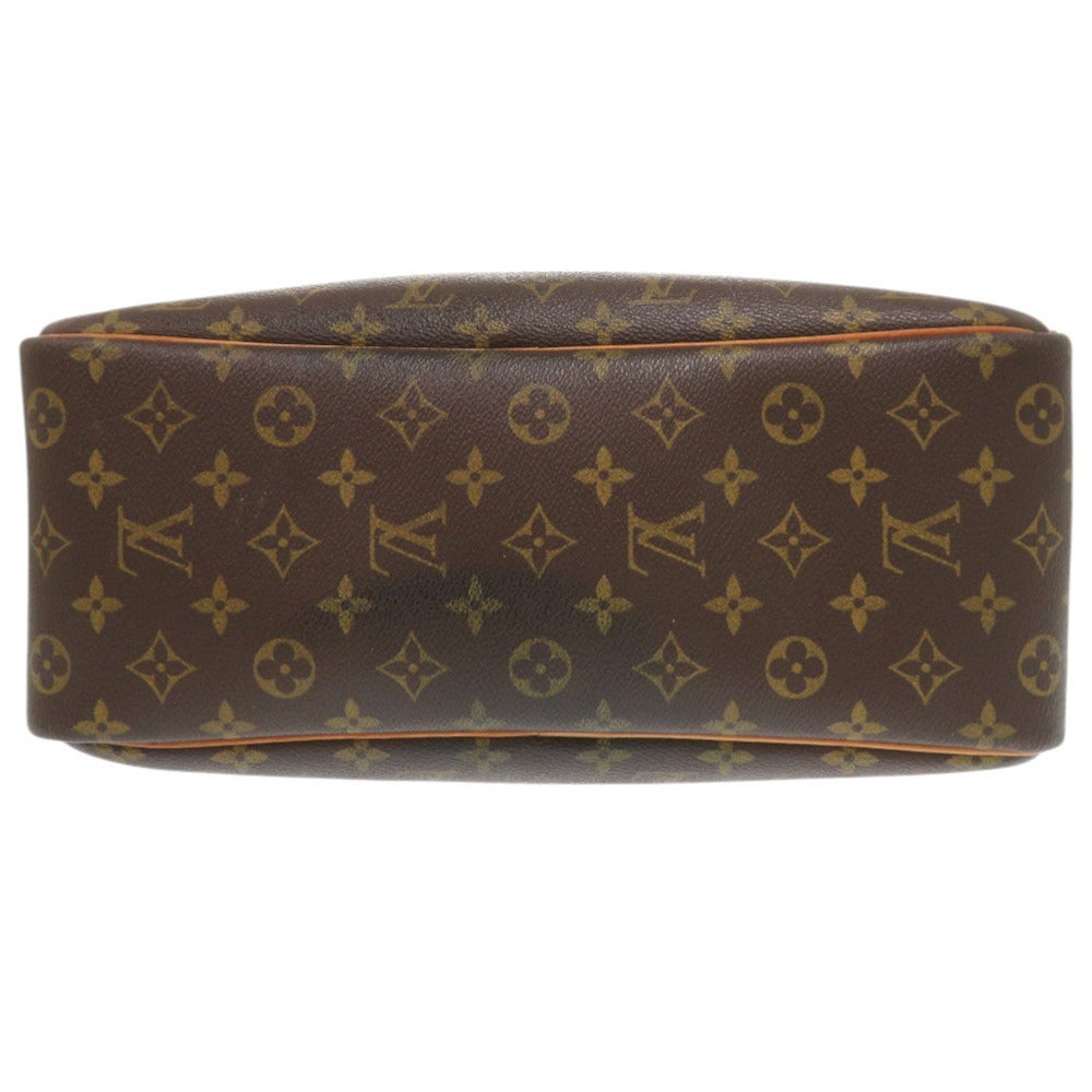 LOUIS VUITTON Handbag Monogram canvas Brown Monogram Deauville Women