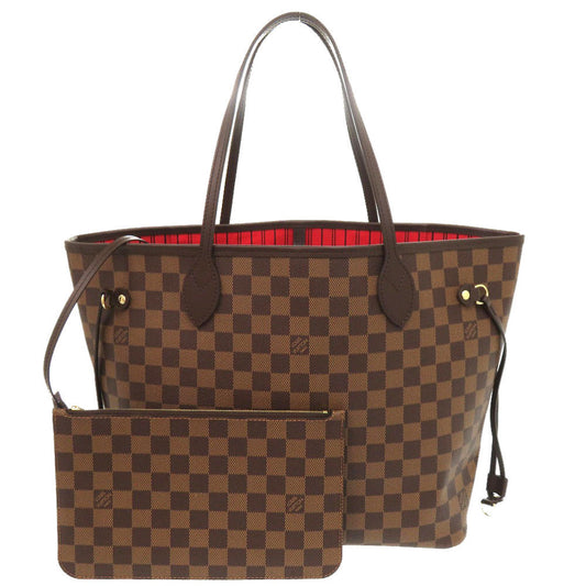 LOUIS VUITTON Tote Bag Damier Azur Canvas Slys Damier New Neverfull MM Women