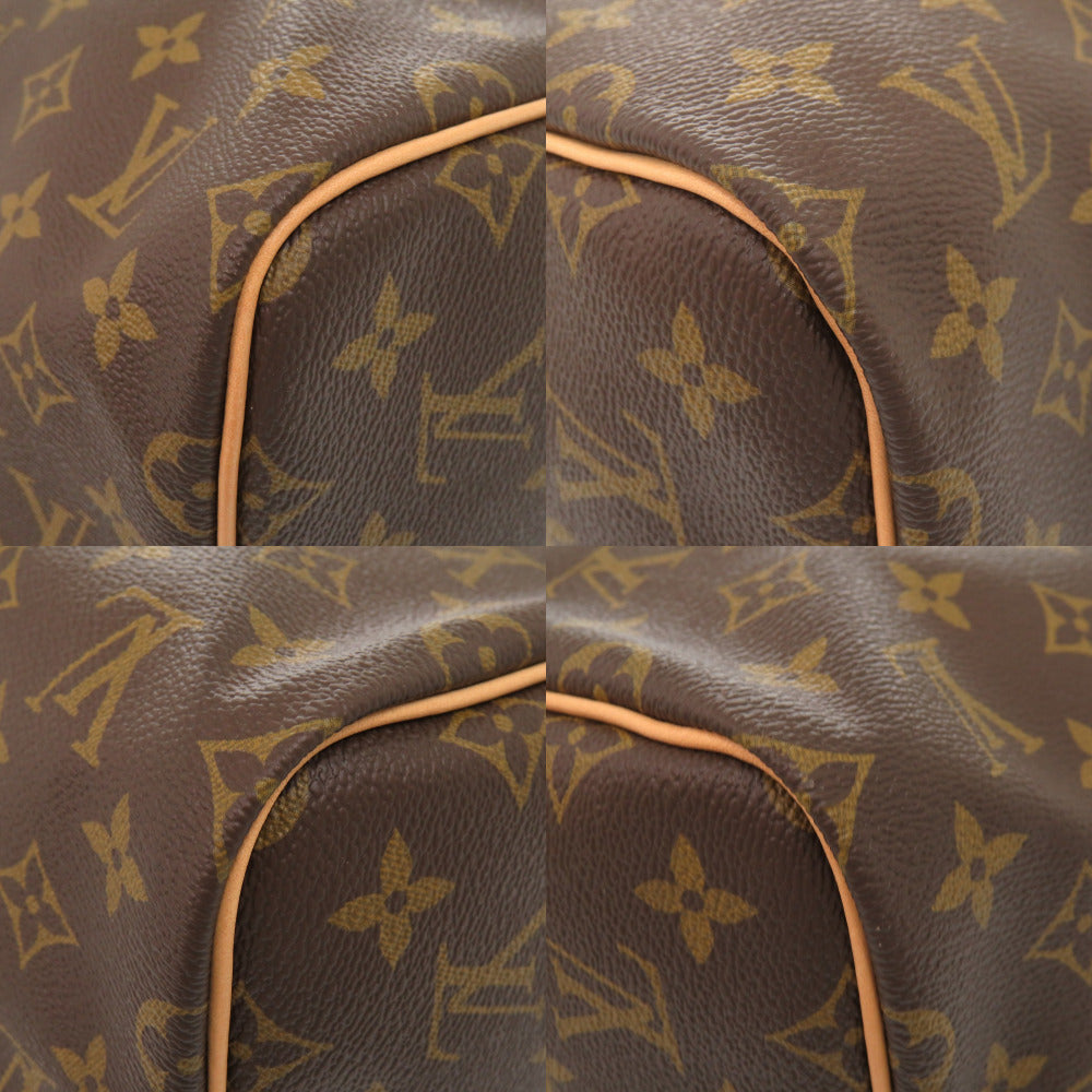 LOUIS VUITTON Boston Duffel bag Monogram canvas Brown Monogram New Keepall 55 mens