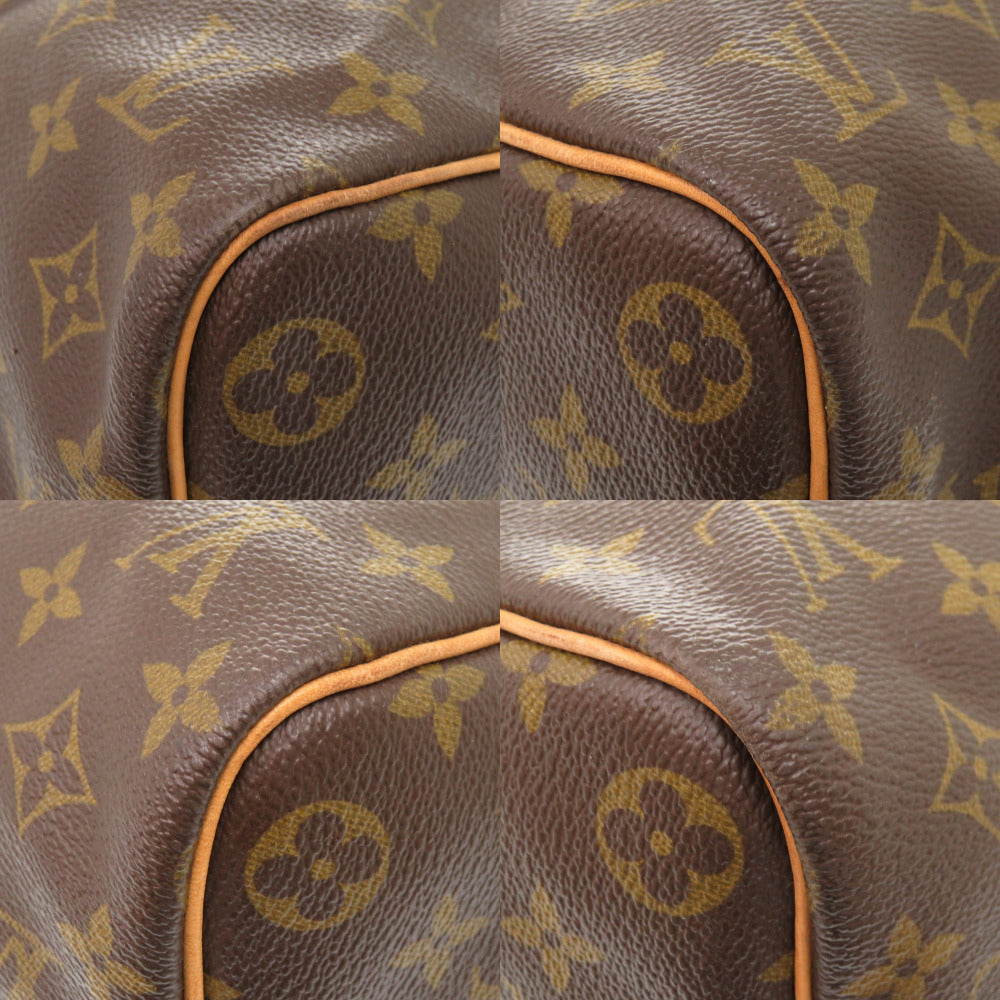 LOUIS VUITTON Boston Duffel bag Monogram canvas Brown Monogram Keepall bandouliere45 mens