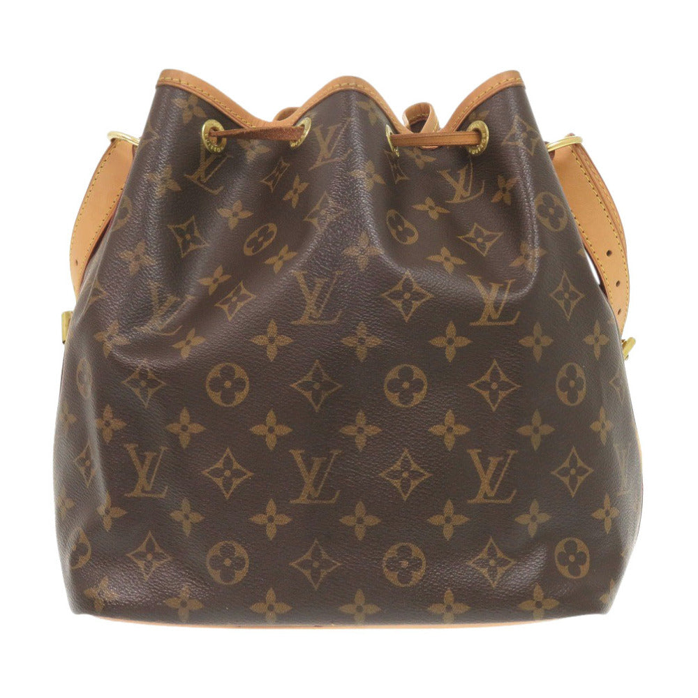 LOUIS VUITTON Shoulder Bag Monogram canvas Brown Monogram Petit Noe Women