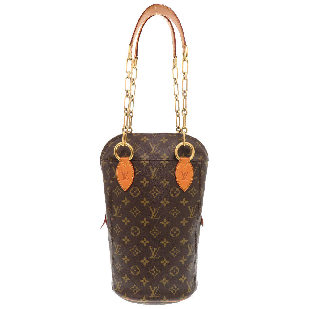 LOUIS VUITTON Shoulder Bag Monogram canvas Brown Karl Lagerfeld Monogram Punching bag baby Women