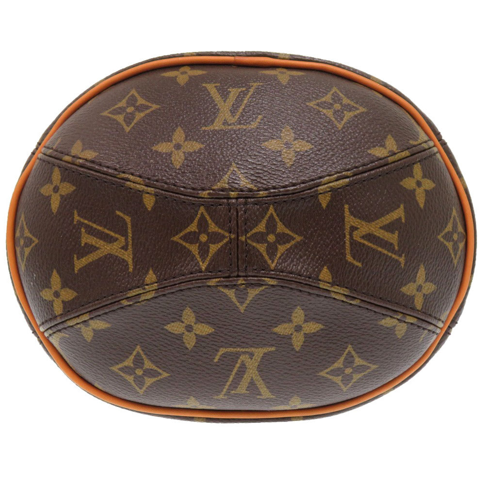 LOUIS VUITTON Shoulder Bag Monogram canvas Brown Karl Lagerfeld Monogram Punching bag baby Women