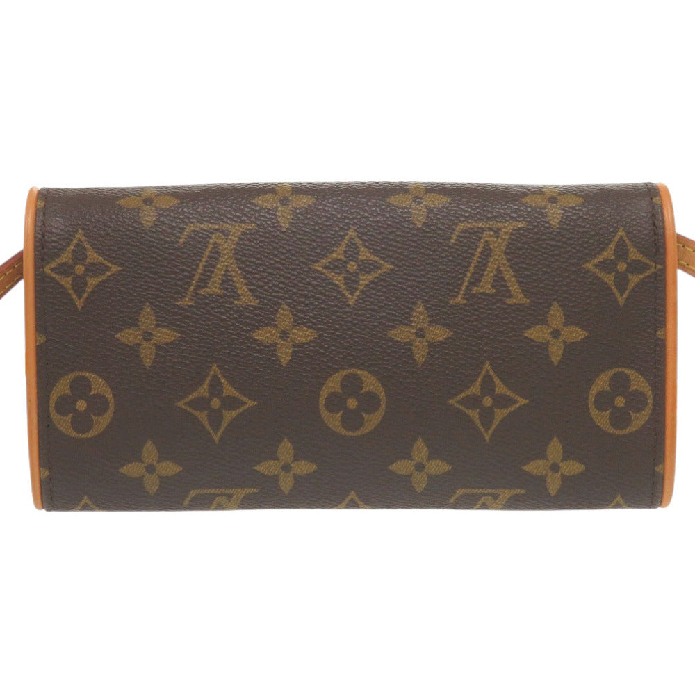 LOUIS VUITTON Shoulder Bag Monogram canvas Brown Monogram Pochette Twin PM Women