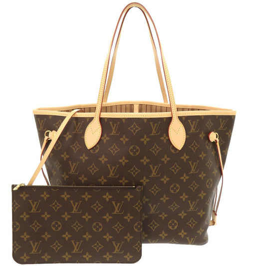 LOUIS VUITTON Tote Bag Monogram canvas Brown Monogram New Neverfull MM Women