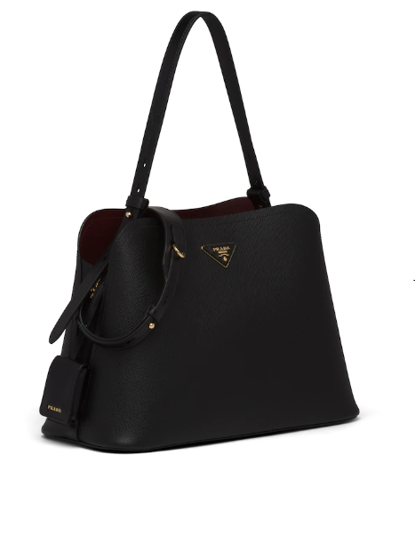 Prada MatinÃ©e Handbag Black