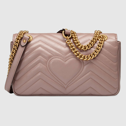 Gucci Monogram Chain Leather Crossbody