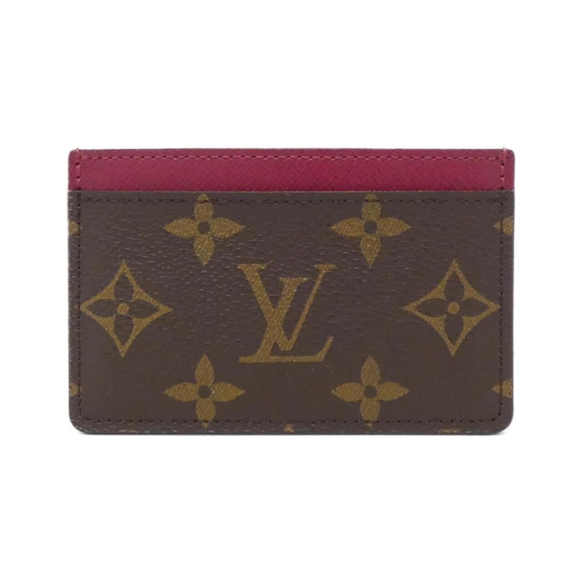 Louis Vuitton M60703 Monogram Porte Jaeger Le Coultre Shampoo Card Case