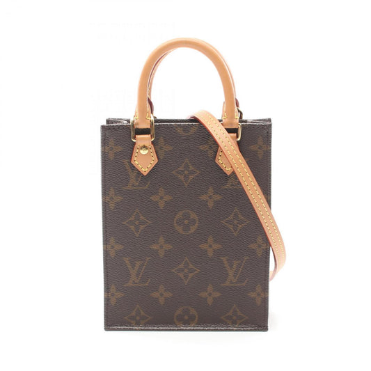 Louis Vuitton Coated Canvas Leather Handbag