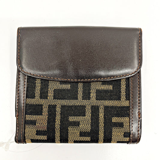 Fendi | Bags | Fendi Brown Zucca Wallet Purse fe9910bf