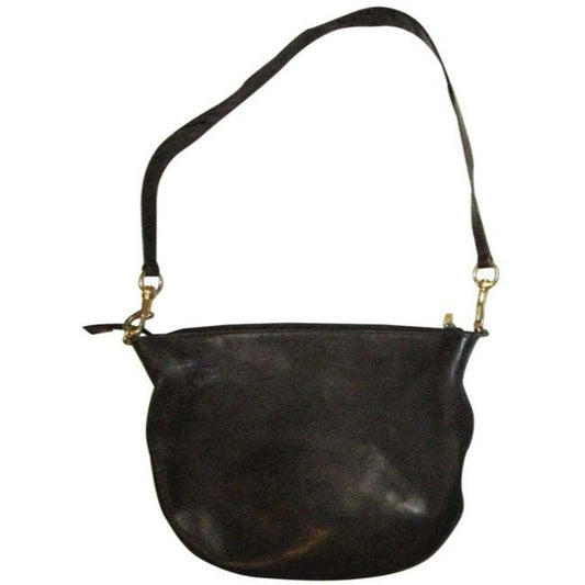 Gucci Leather Canvas Shoulder Bag