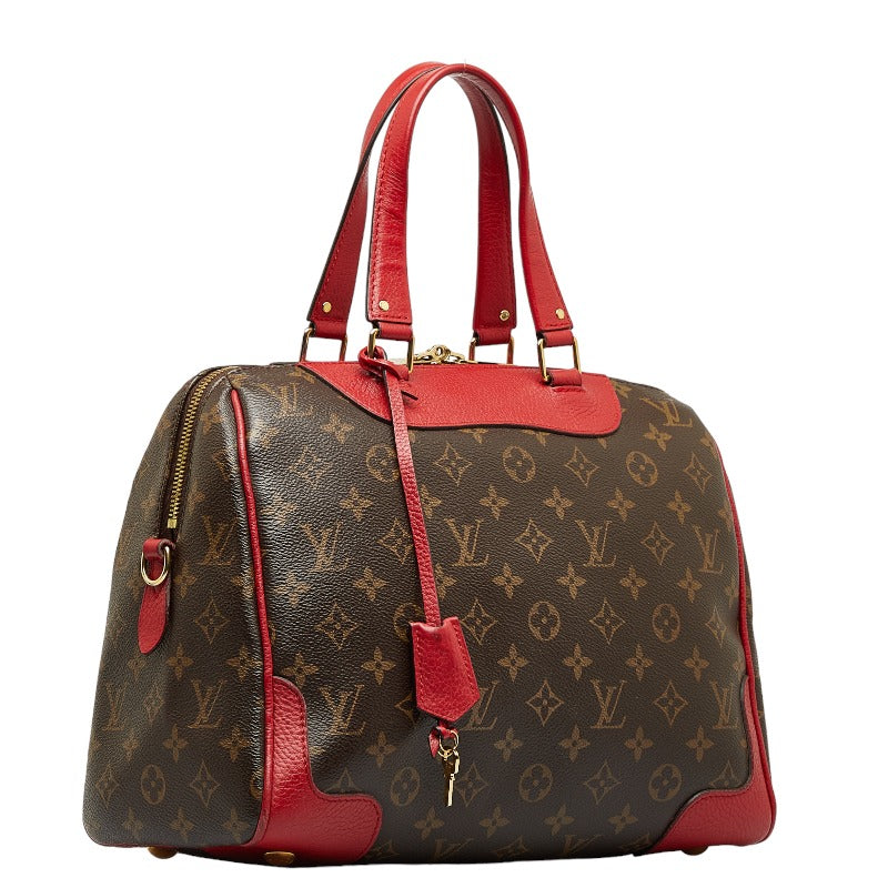 Louis Vuitton Monogram Letty - RPM Handbag M50057 Coccolico Red Brown PVC Leather Louis Vuitton