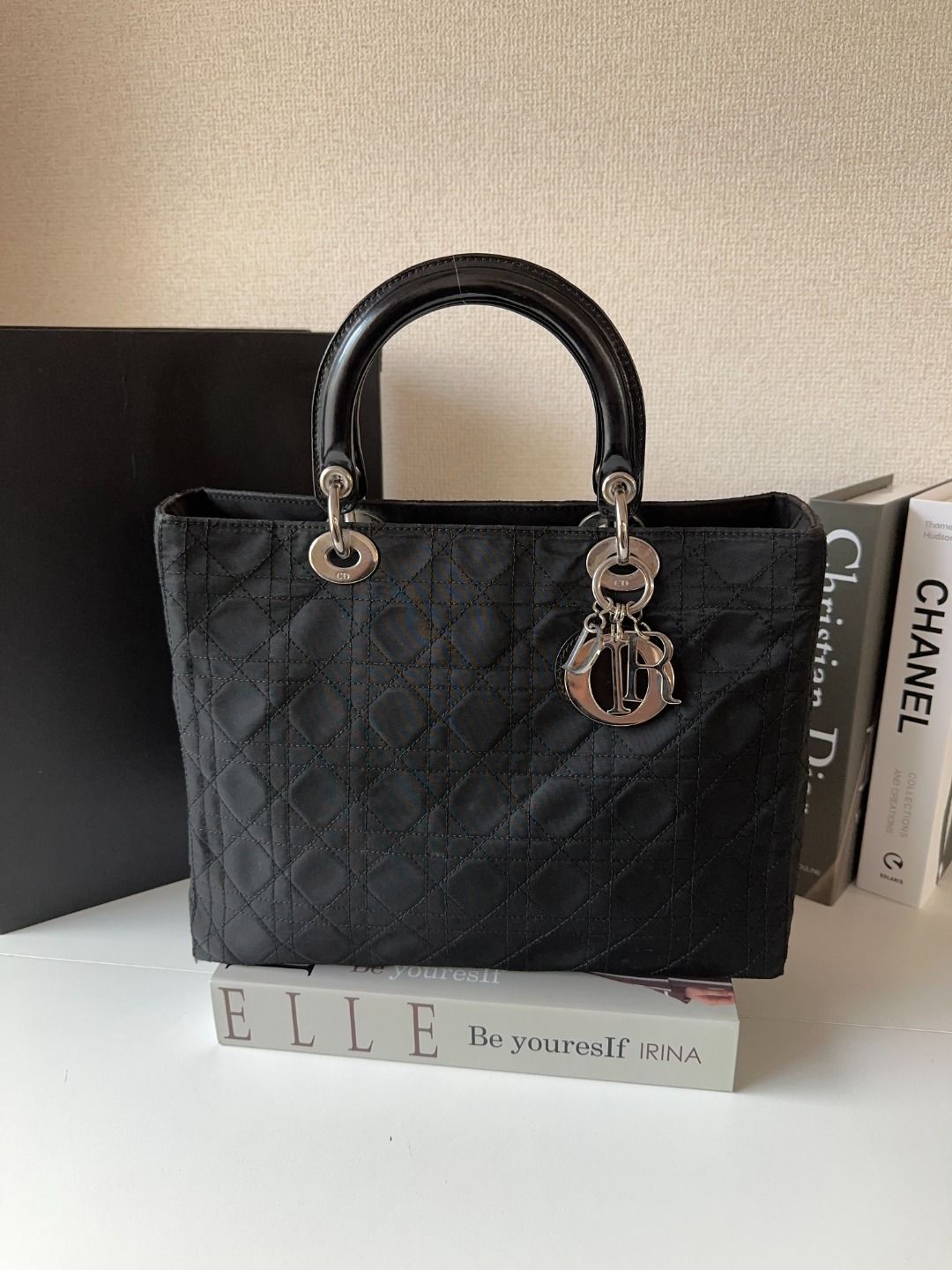 Christian Dior Cannage Top Handle Bag - Black Handle Bags, Handbags MR06082025X838