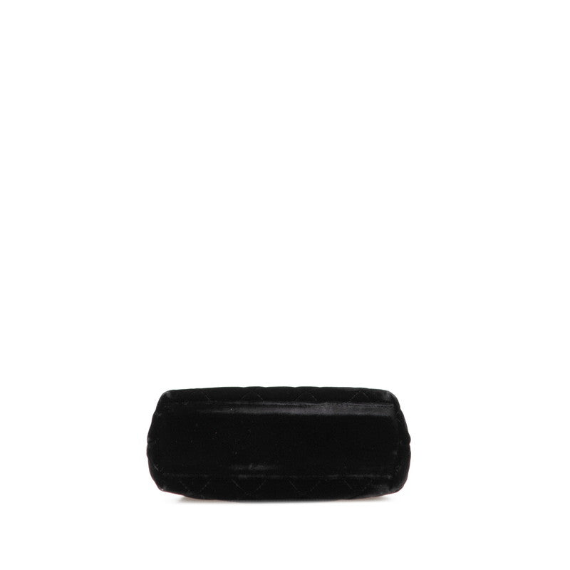 Chanel Coco MatelassÃ© Velour Handbag