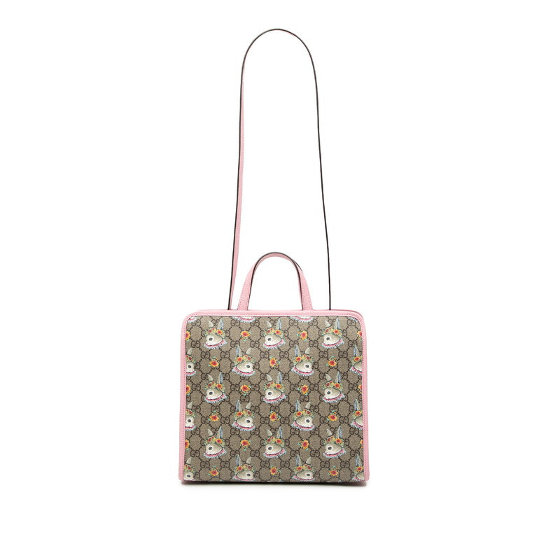 Gucci Higuchi Yuko GG Supreme PVC 2way Bag