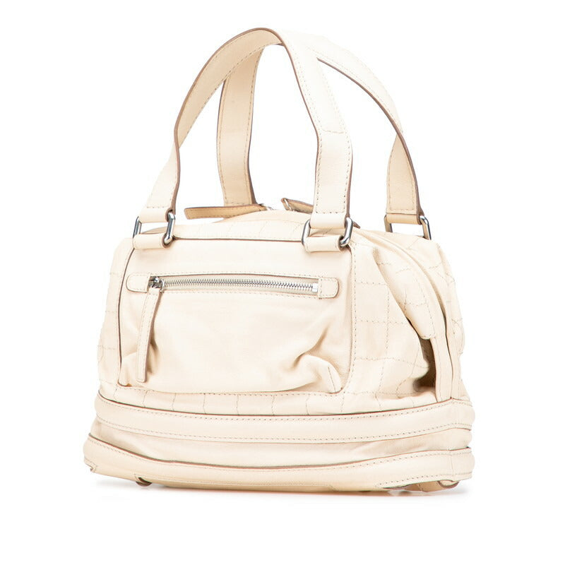 Chanel Choco Bar Leather Handbag