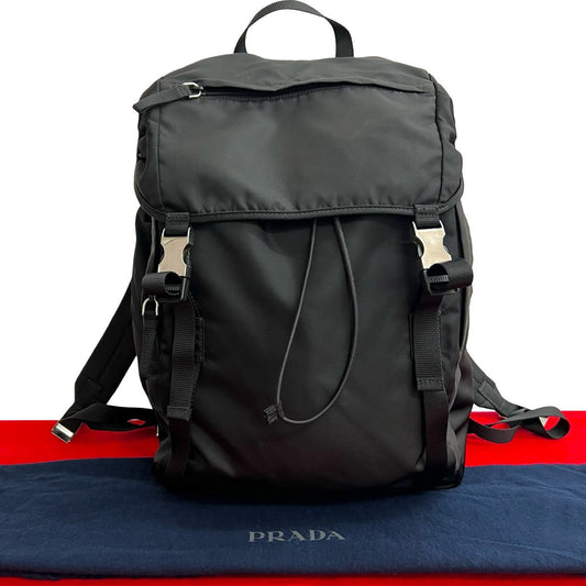 PRADA Backpack Nylon black