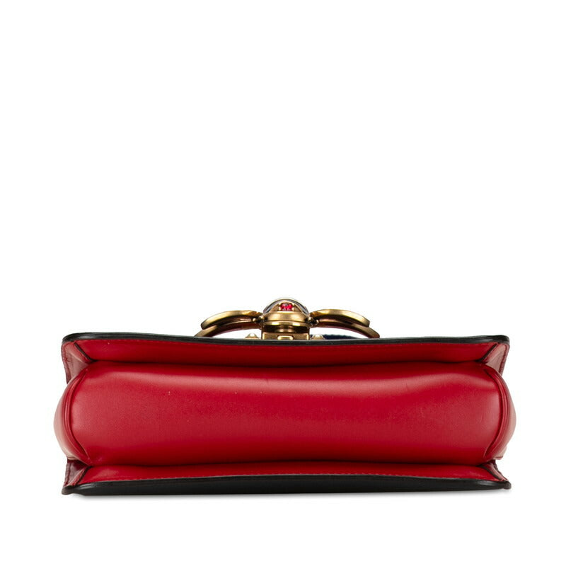 Gucci Queen Margaret Leather Shoulder Bag