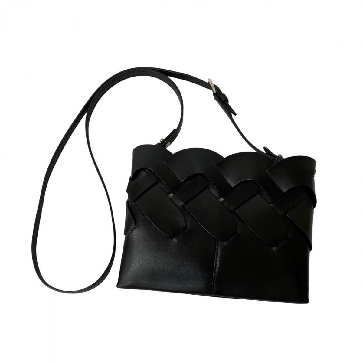 PRADA Shoulder Bag leather black - Style 16