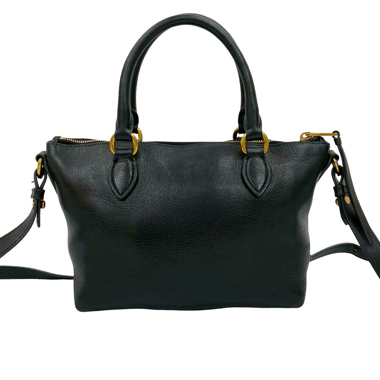PRADA Shoulder Bag leather black - Style 4