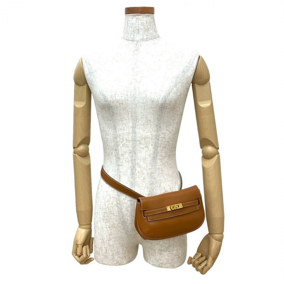 HERMES Sling bag Vogarribar Brown Kelly Move