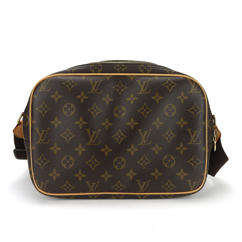 LOUIS VUITTON Shoulder Bag Monogram Brown Reporter PM