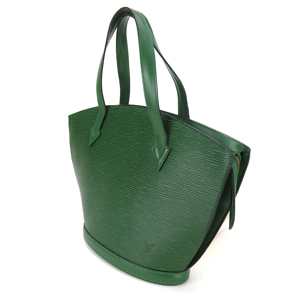 LOUIS VUITTON Handbag Epi Leather green Sun jack