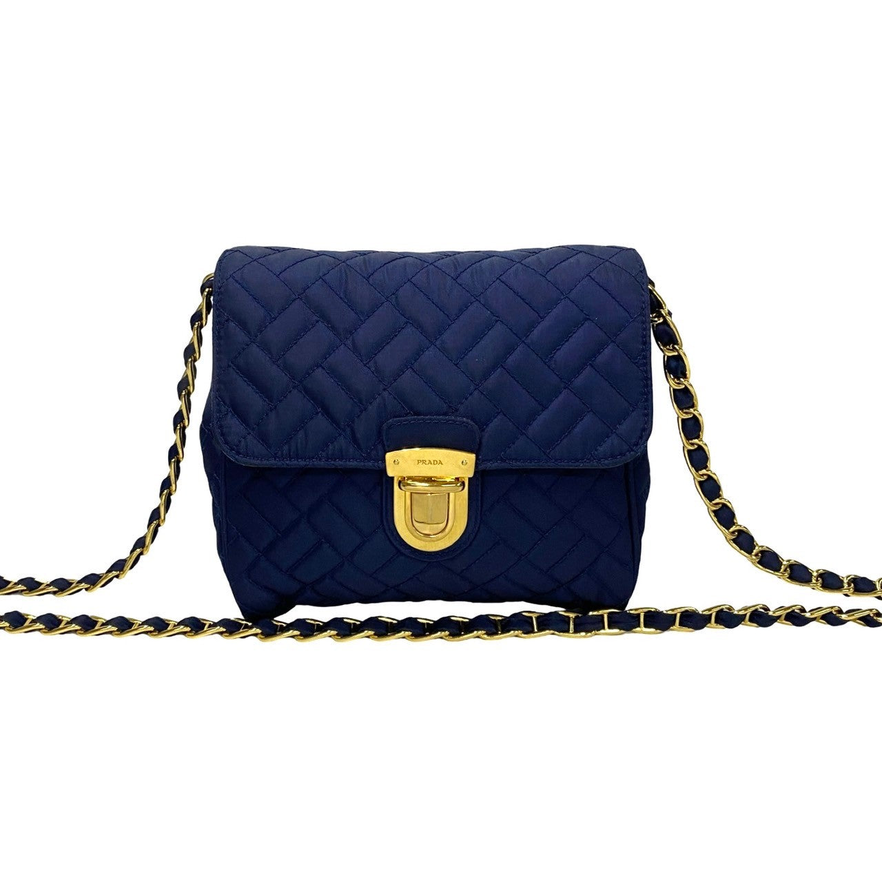 Prada Nylon Quilted Mini Shoulder Bag