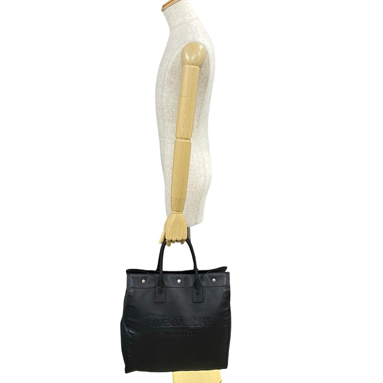 Saint Laurent Leather Rive Gauche Tote