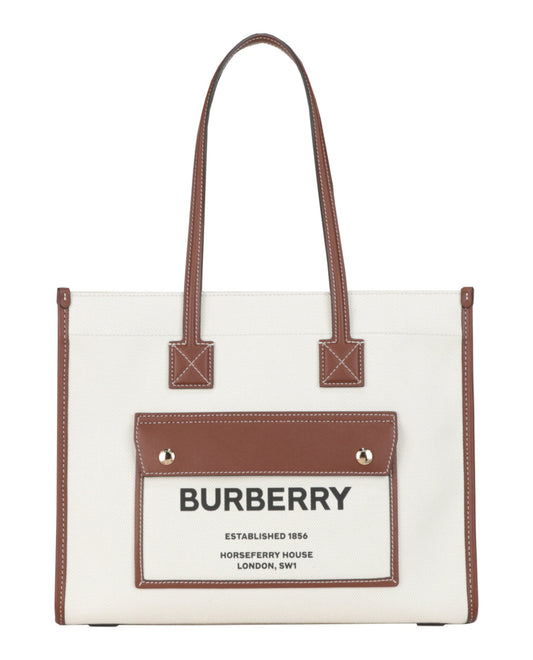 Burberry Womens Medium Freya Tote