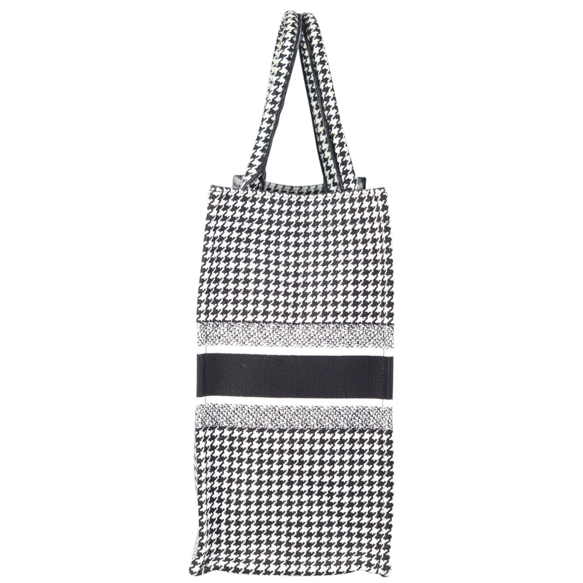 Dior Houndstooth Book Tote