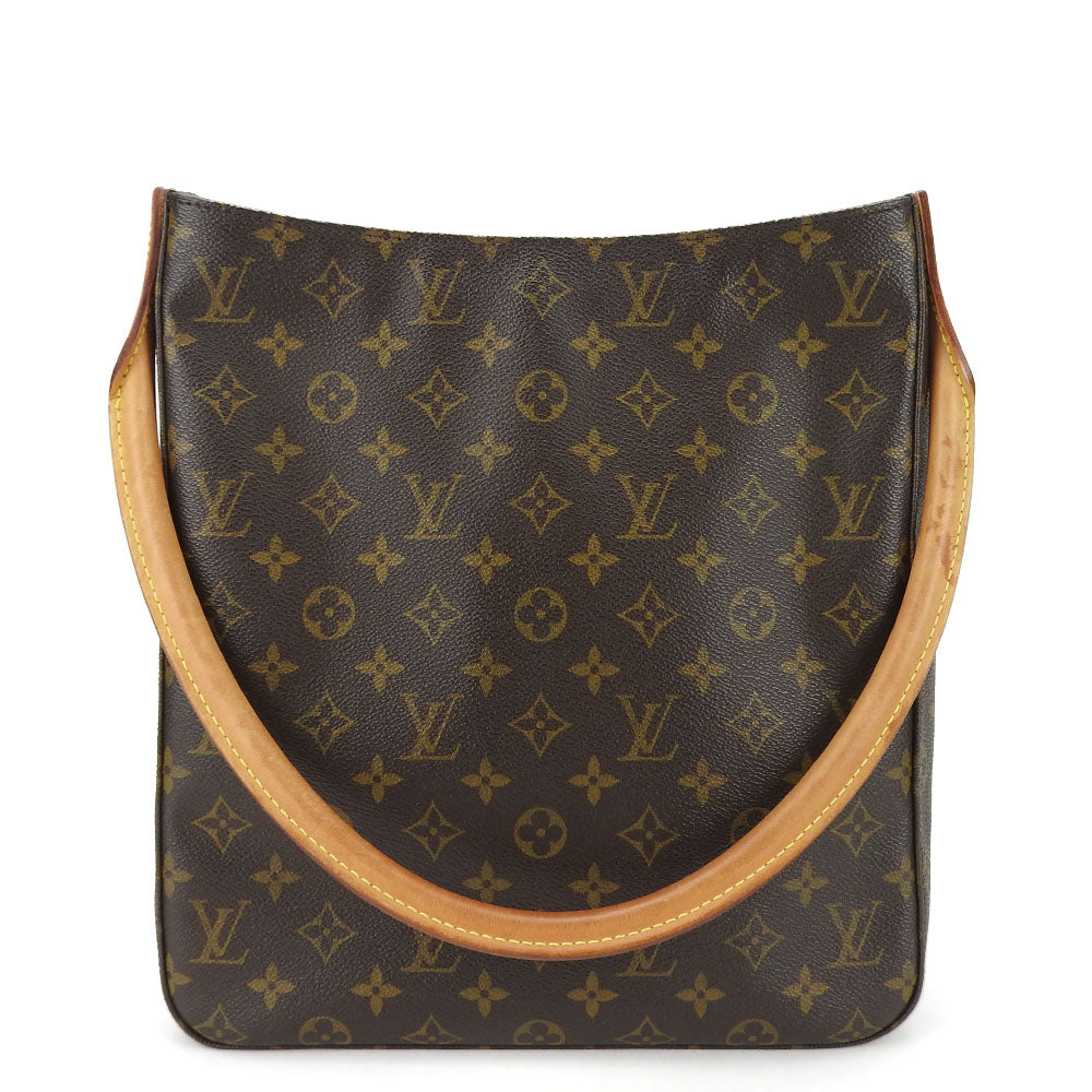 LOUIS VUITTON Shoulder Bag Monogram Brown LoopingGM
