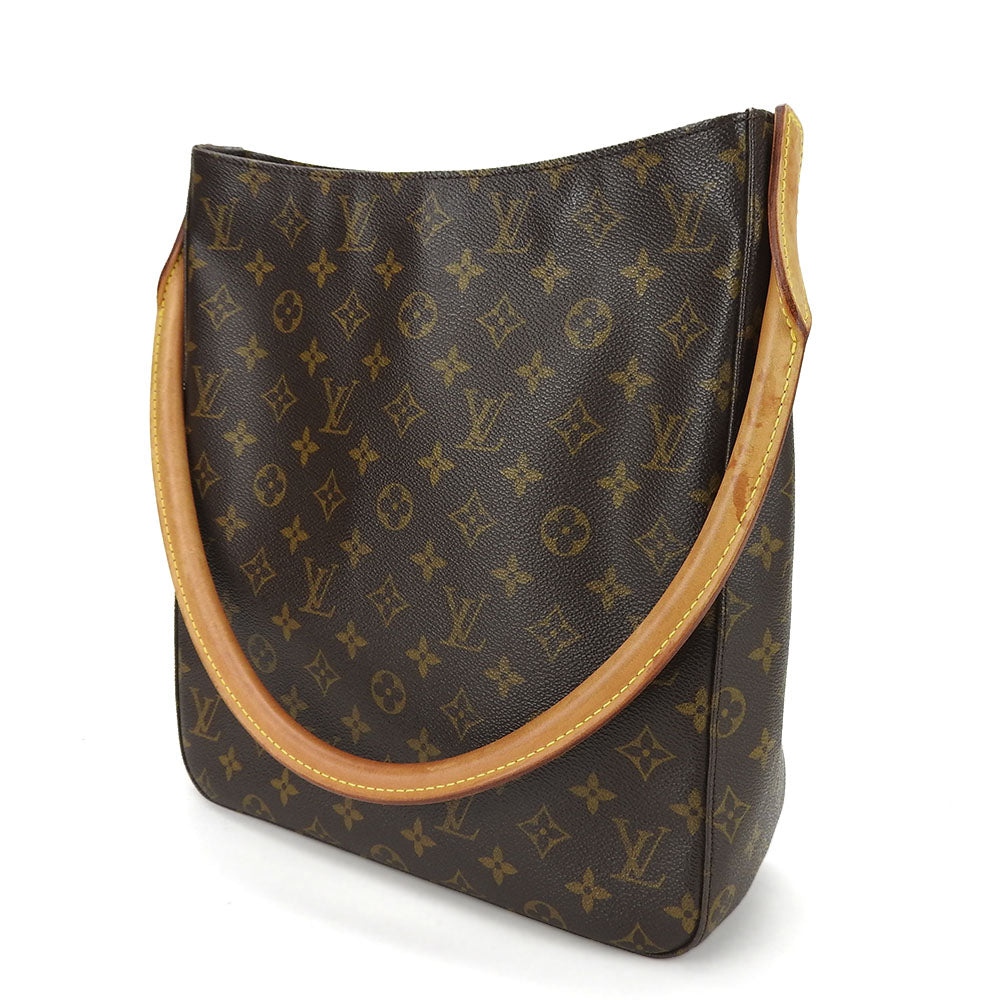 LOUIS VUITTON Shoulder Bag Monogram Brown LoopingGM