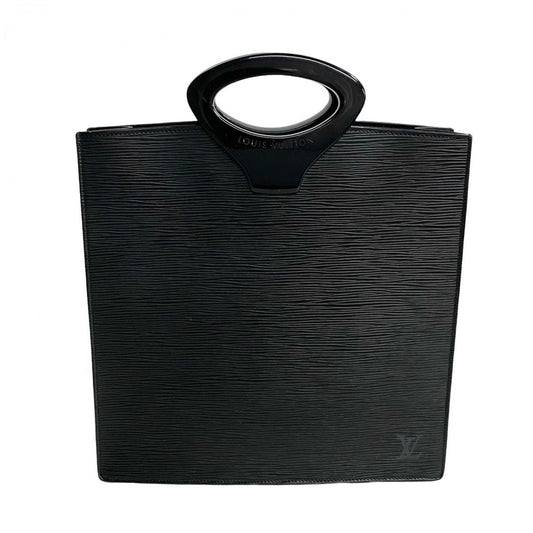 LOUIS VUITTON Handbag leather black Epi Ombre Women