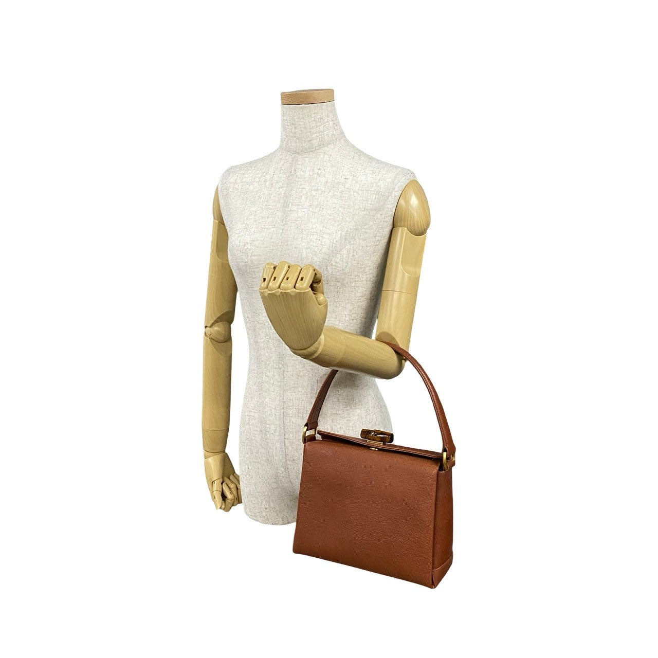 Gucci Bamboo Leather Handbag