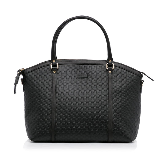 Gucci Black Leather Handbag Style 2