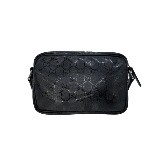 Gucci Leather Canvas Crossbody