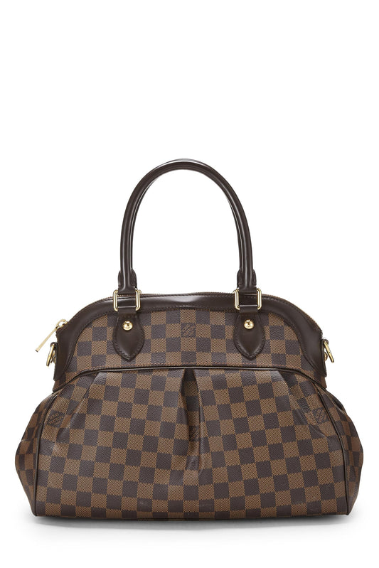 Louis Vuitton, Damier Ebene Trevi PM, Brown