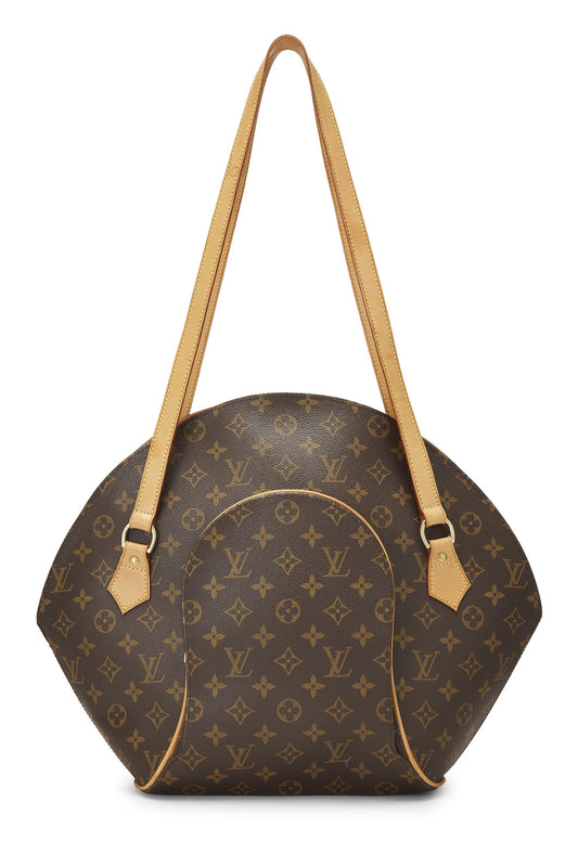 Louis Vuitton, Monogram Canvas Ellipse Shopping, Brown