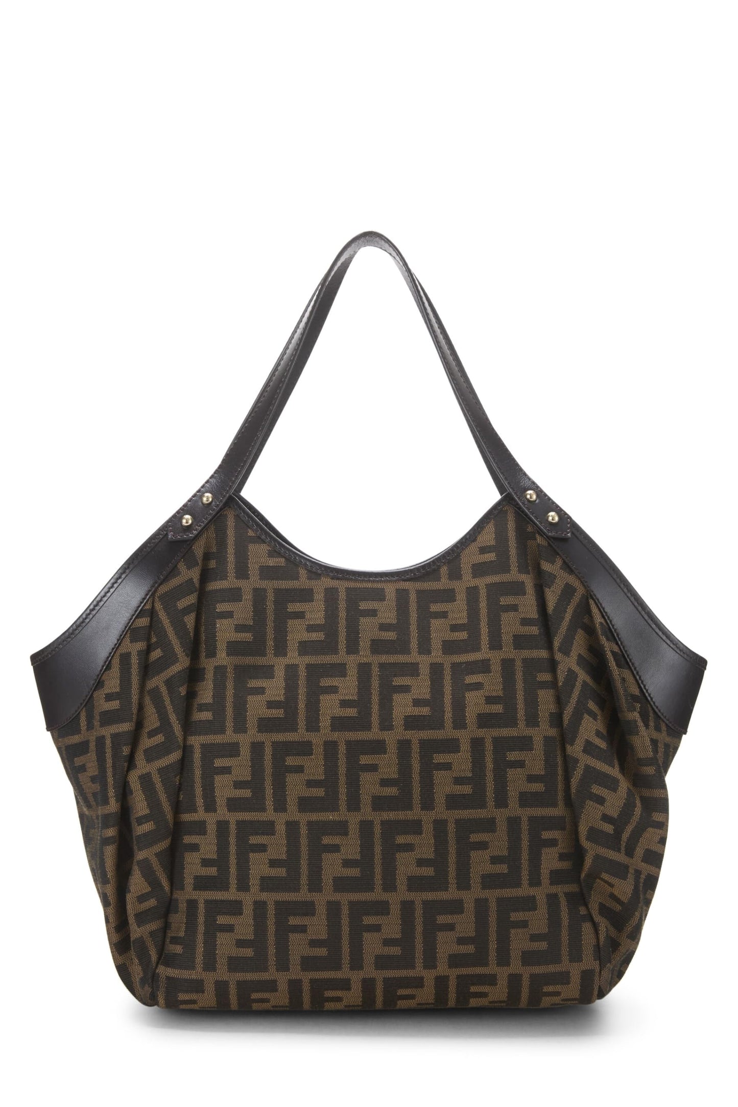Fendi, Brown Zucca Canvas Chef Tote Large, Brown