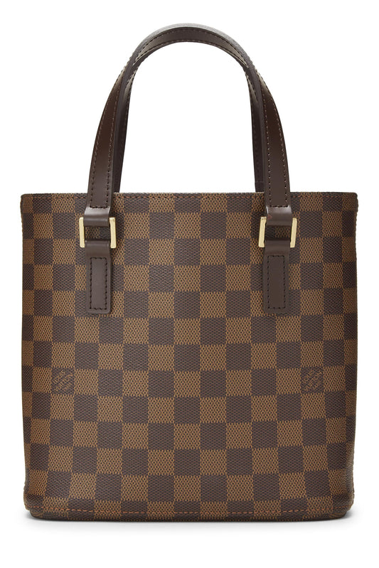 Louis Vuitton, Damier Ebene Canvas Vavin PM, Brown